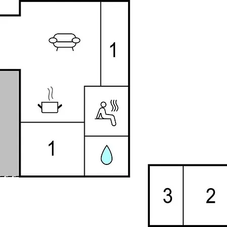 Сasa de vacaciones Cozy In Bjert With Wifi Binderup Strand